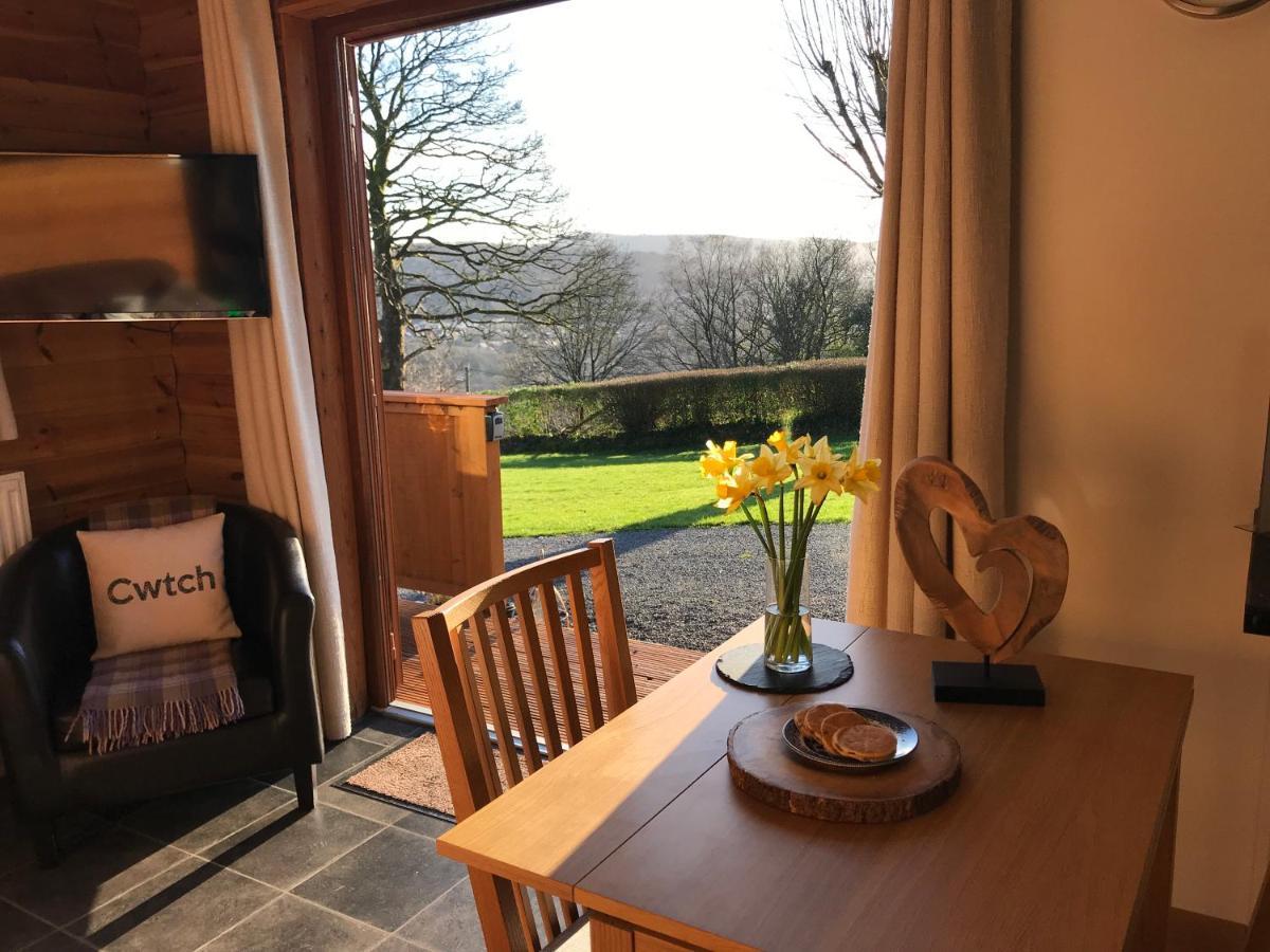 Swansea Log Cabin Pontardawe Buitenkant foto